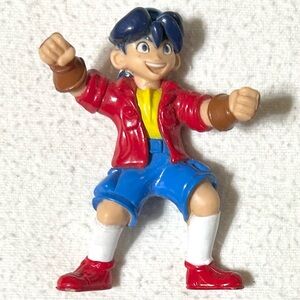 4/$20  2002 Beyblades Tyson Granger (Takao Kinomiya) 3” Burger King PVC Figure